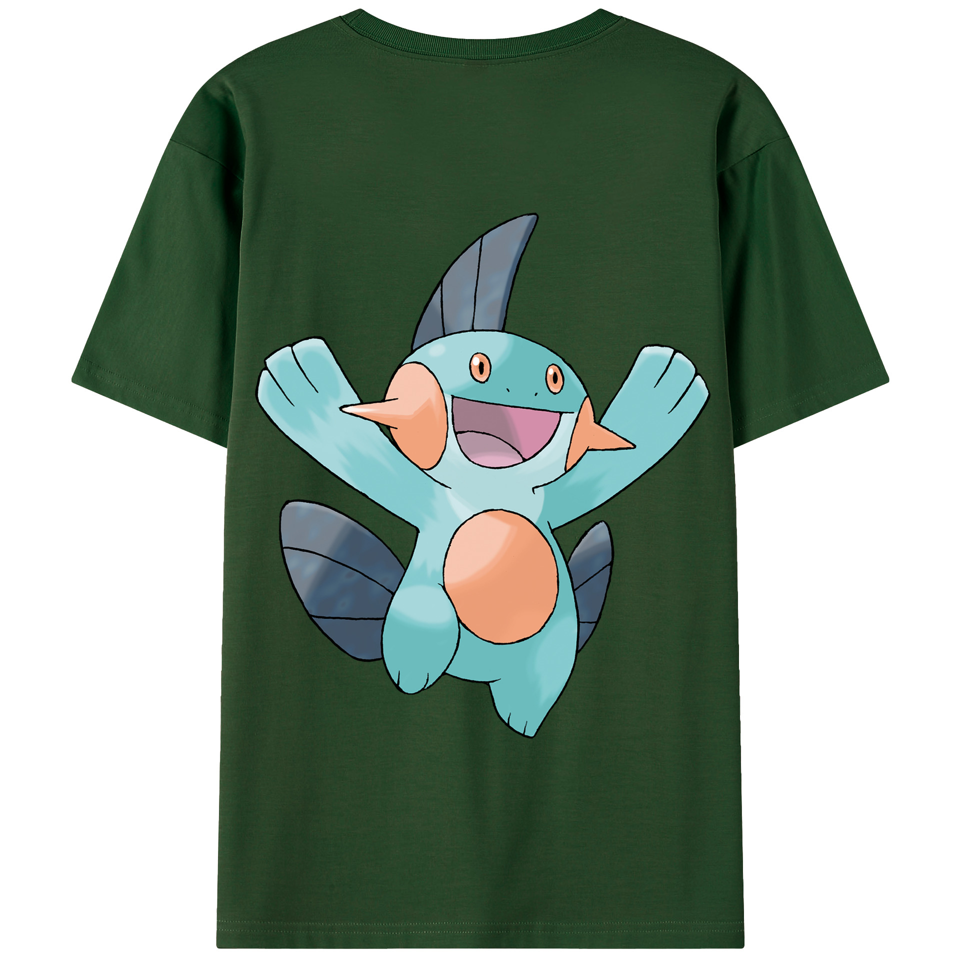 （画像用） ポケットモンスター Pokémon 綿100％半袖Tシャツ（背面プリント）